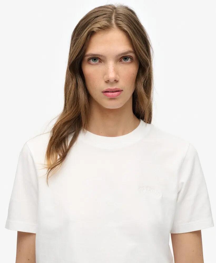 superdry Essential Logo geborduurd T‑shirt van biologisch katoen 4/5