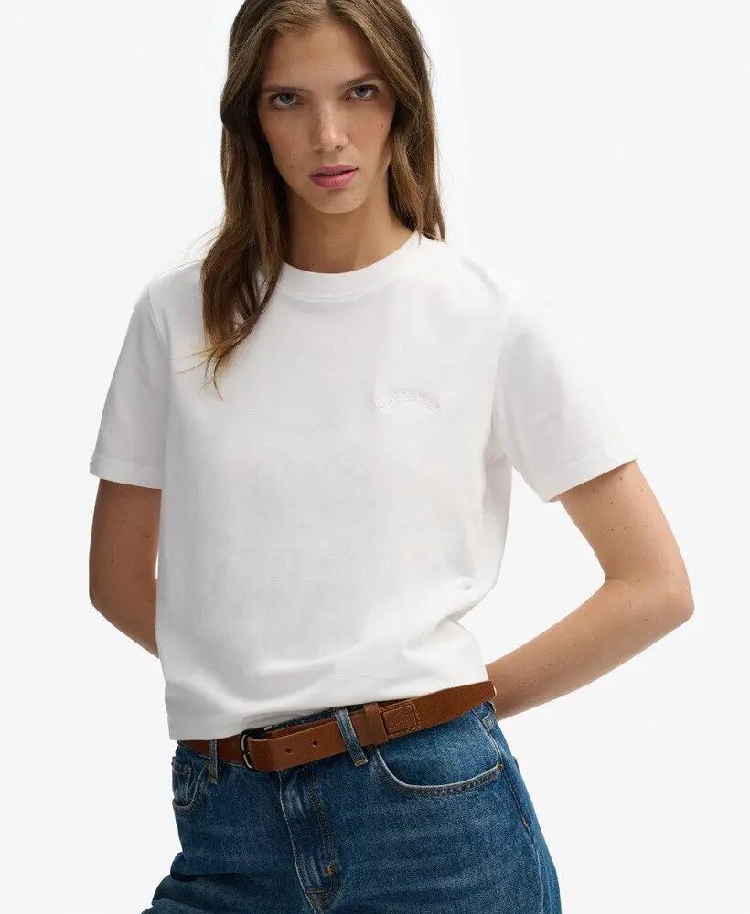 superdry Essential Logo geborduurd T‑shirt van biologisch katoen 2/5
