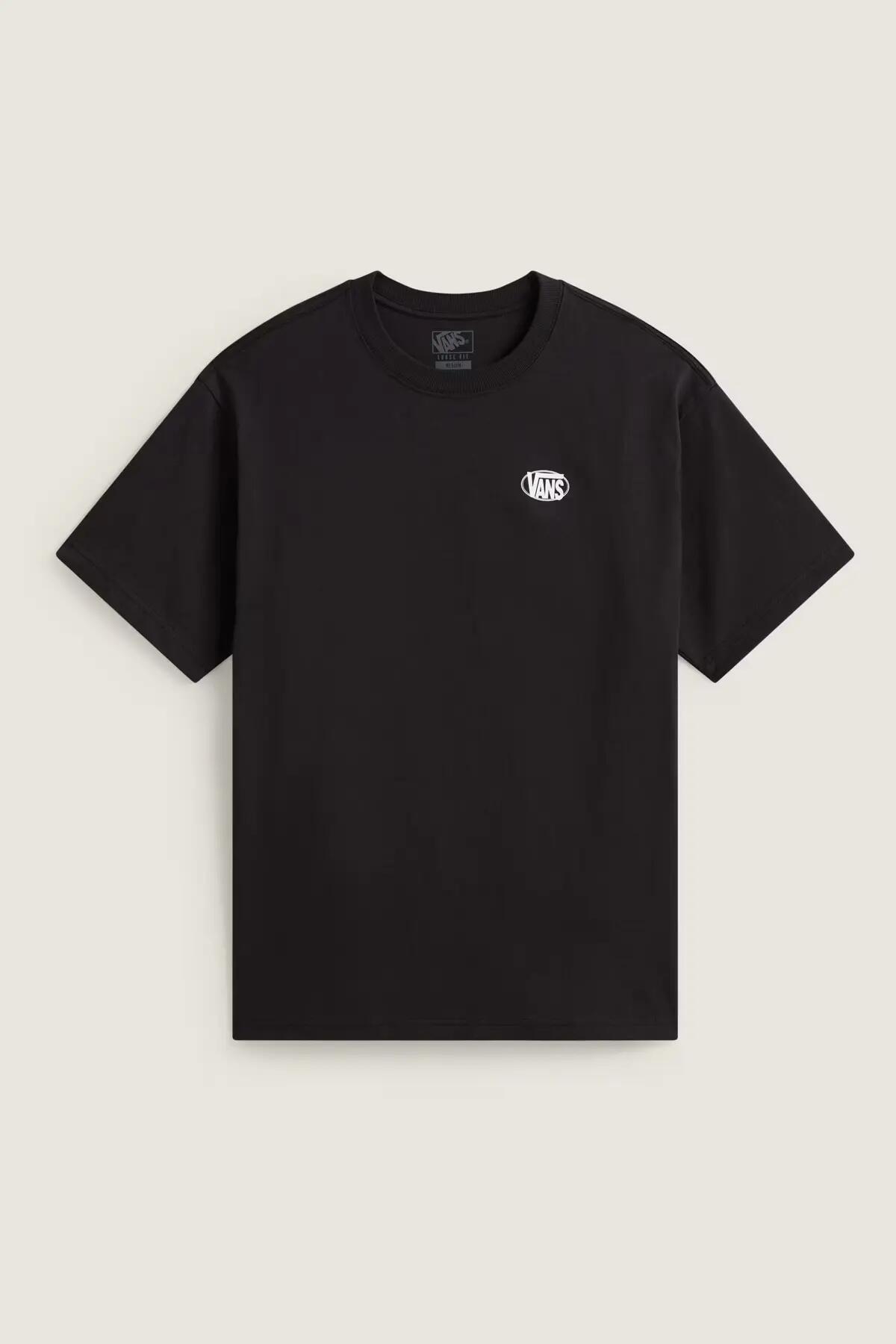 VN0010FEBLK1 OVAL LOGO LOOSE SS TEE 5/5