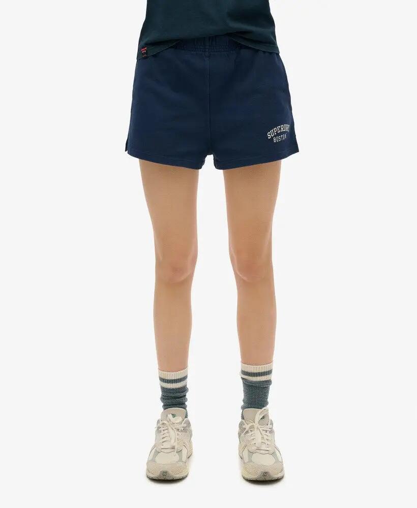 superdry Athletic Ess Graphic Short in cotone biologico – Richest Navy 2/7