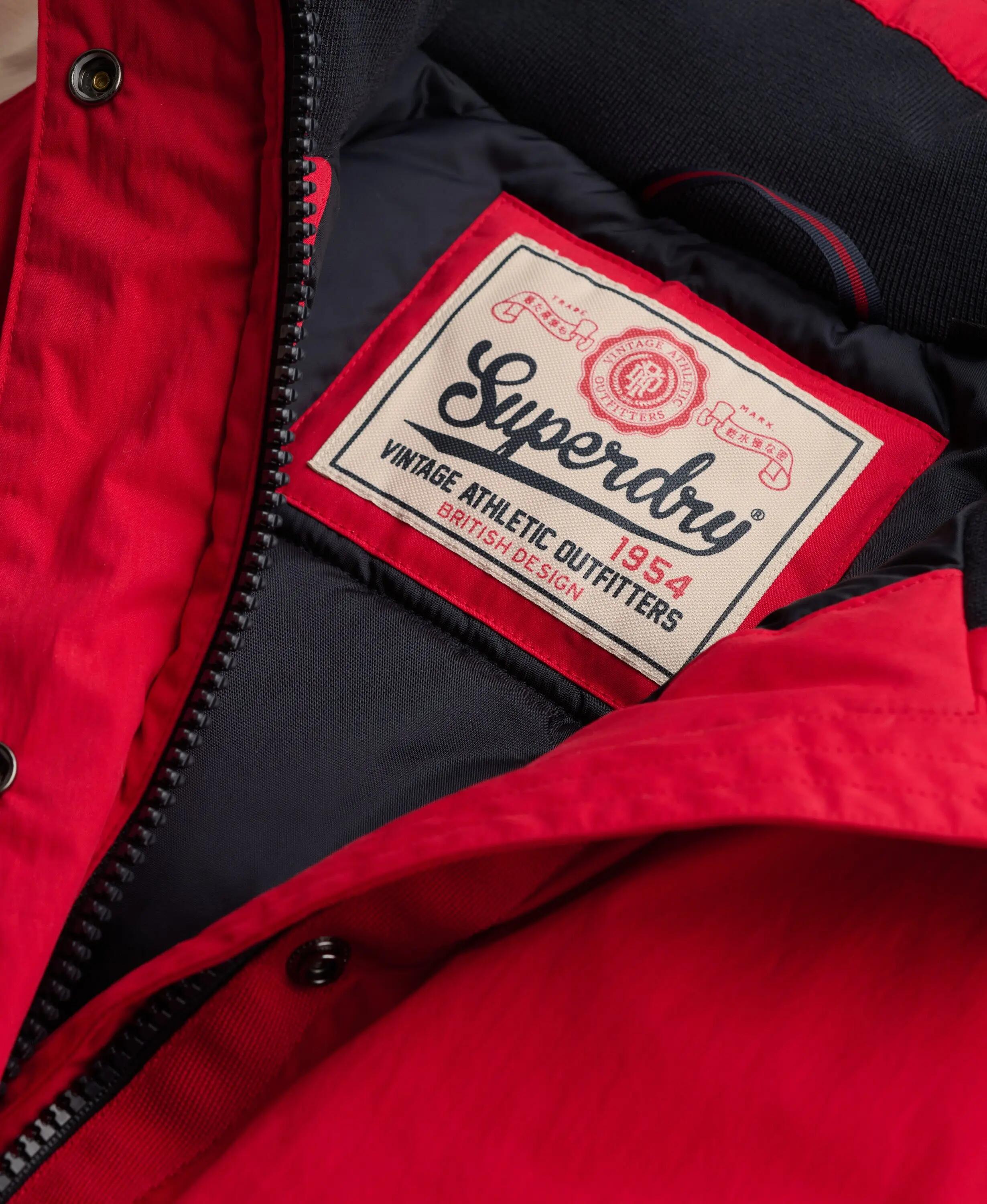 superdry Cotton Padded Shell Jas — relaxed fit 7/7