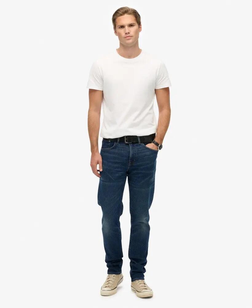 superdry Jeansy Vintage Slim Straight z organicznej bawełny 2/7