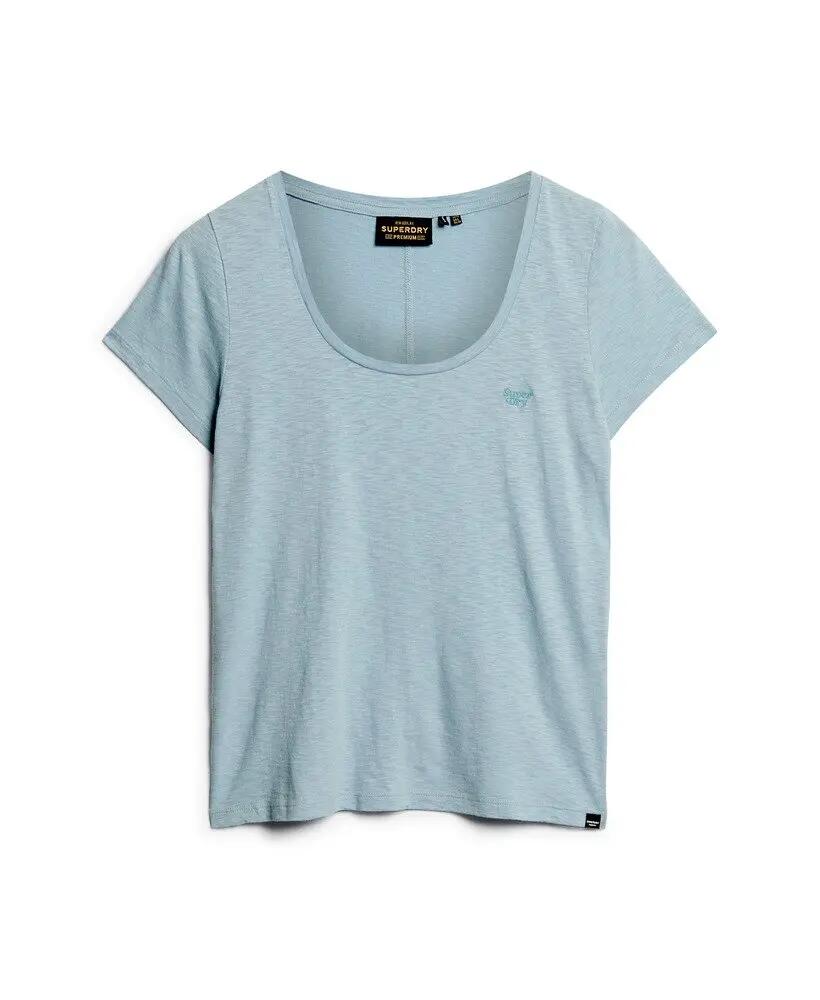 superdry Studios Scoop Neck T-shirt Forever Blue 7/7