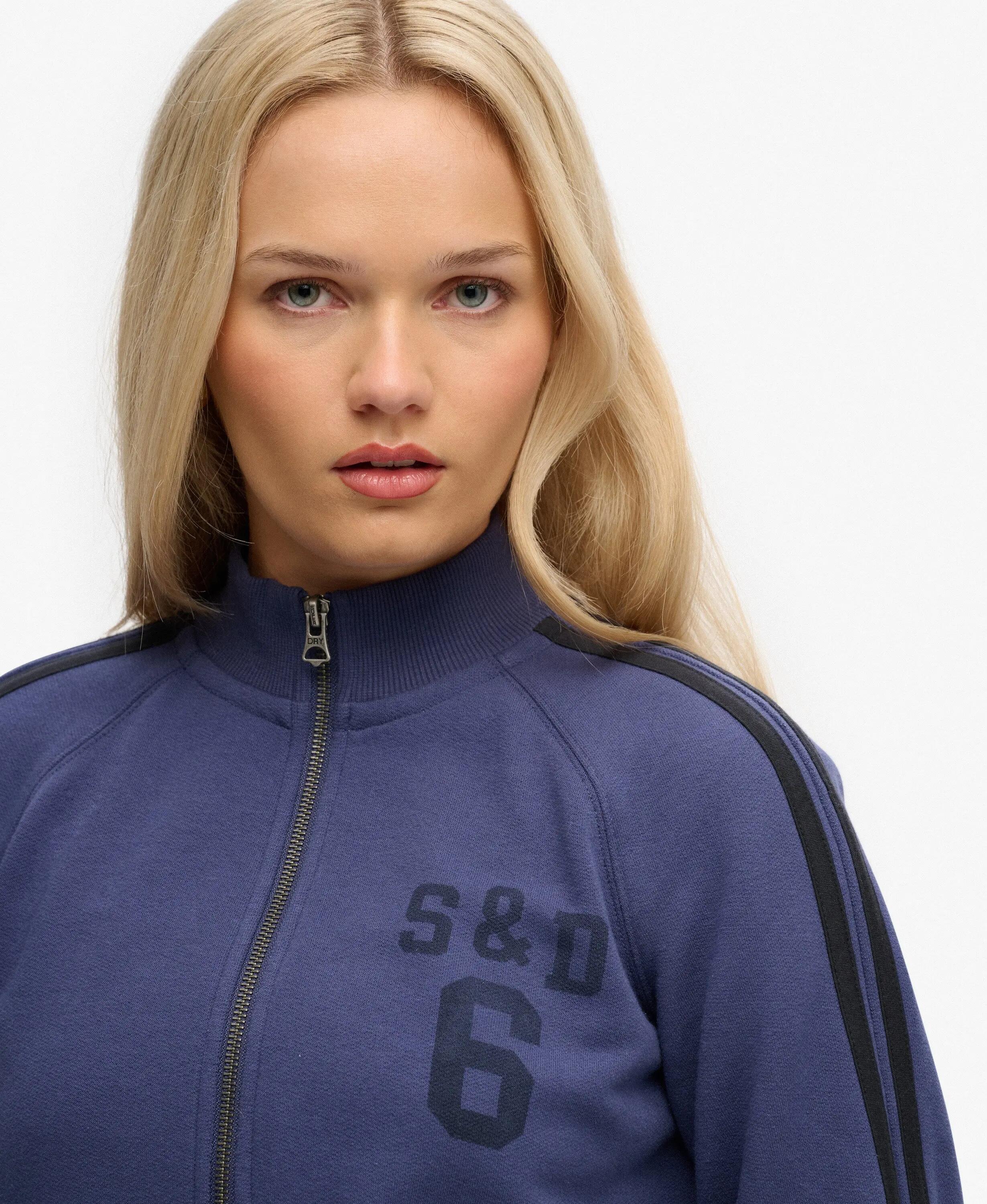superdry Casaco desportivo com fecho Athletic Essentials — corte relaxed 4/7