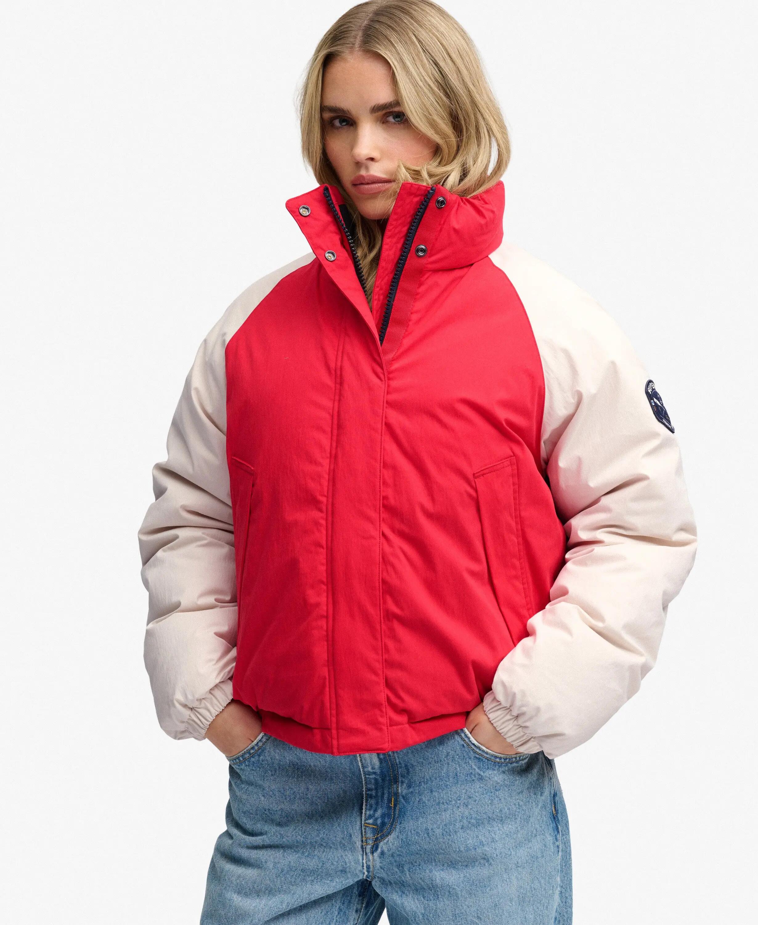 superdry Cotton Padded Shell Jas — relaxed fit 4/7