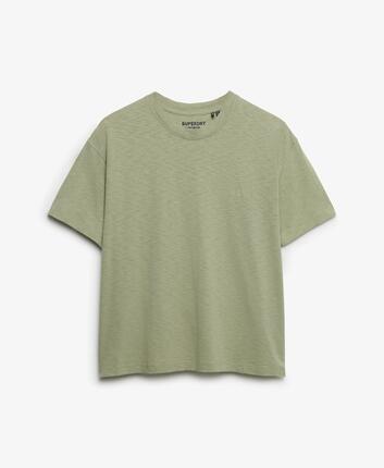 superdry Studios Crew T-Shirt — coupe relaxed, manches tombantes – ECLIPSE NAVY