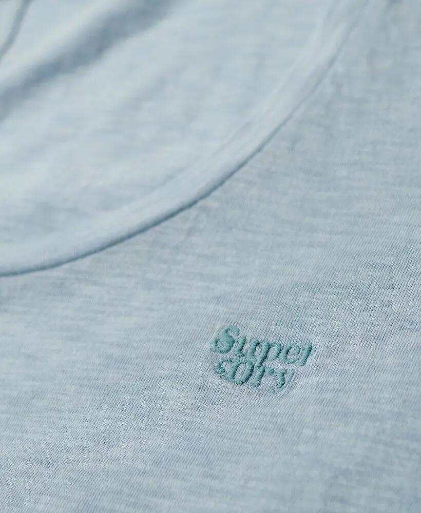 superdry Studios Scoop Neck T-shirt Forever Blue 5/7