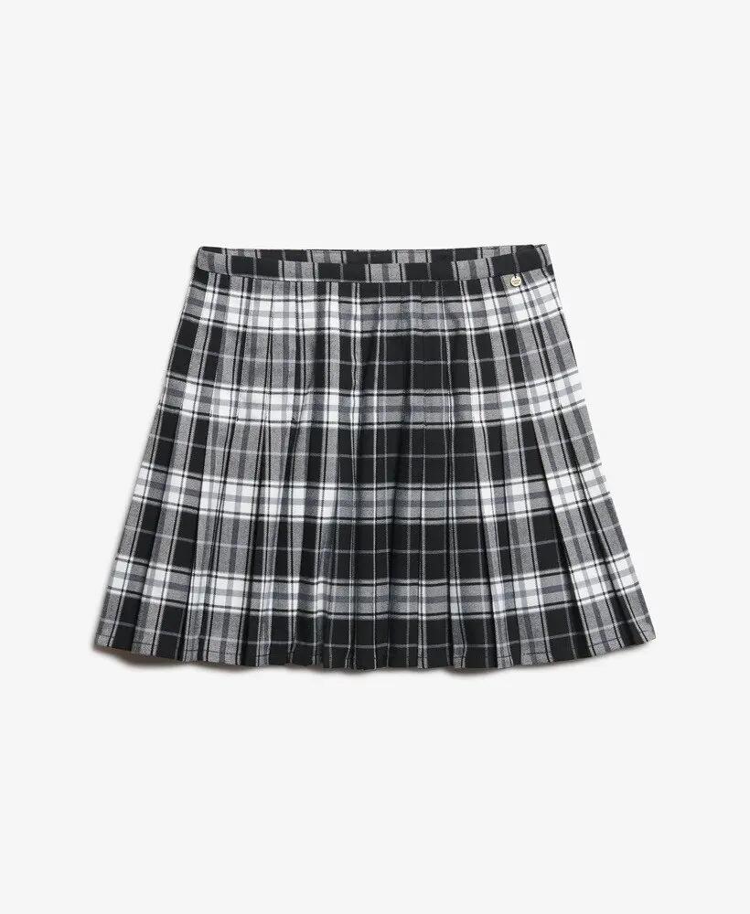 superdry Geruite Plissé Minirok 7/7