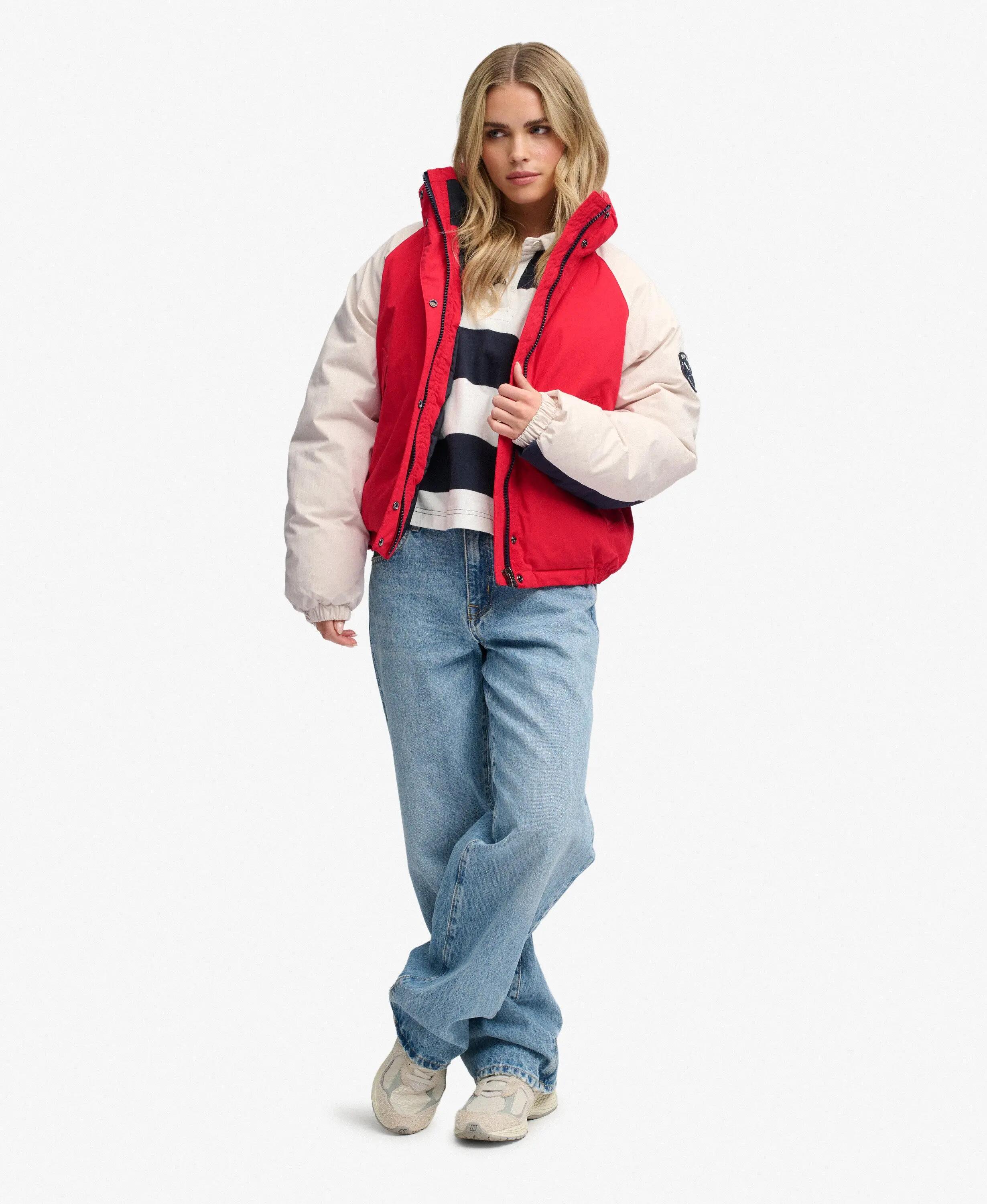 superdry Cotton Padded Shell Jas — relaxed fit 3/7