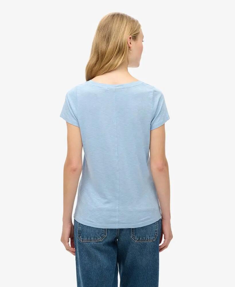 superdry Studios Scoop Neck T-shirt Forever Blue 4/7