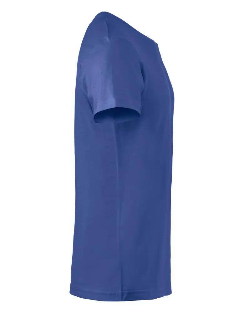 clique Basic-T Junior T-shirt junior in cotone, collo a coste 1x1 4/4