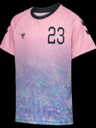 hummel T-shirt hmlSHIMMER manches courtes avec imprimé scintillant