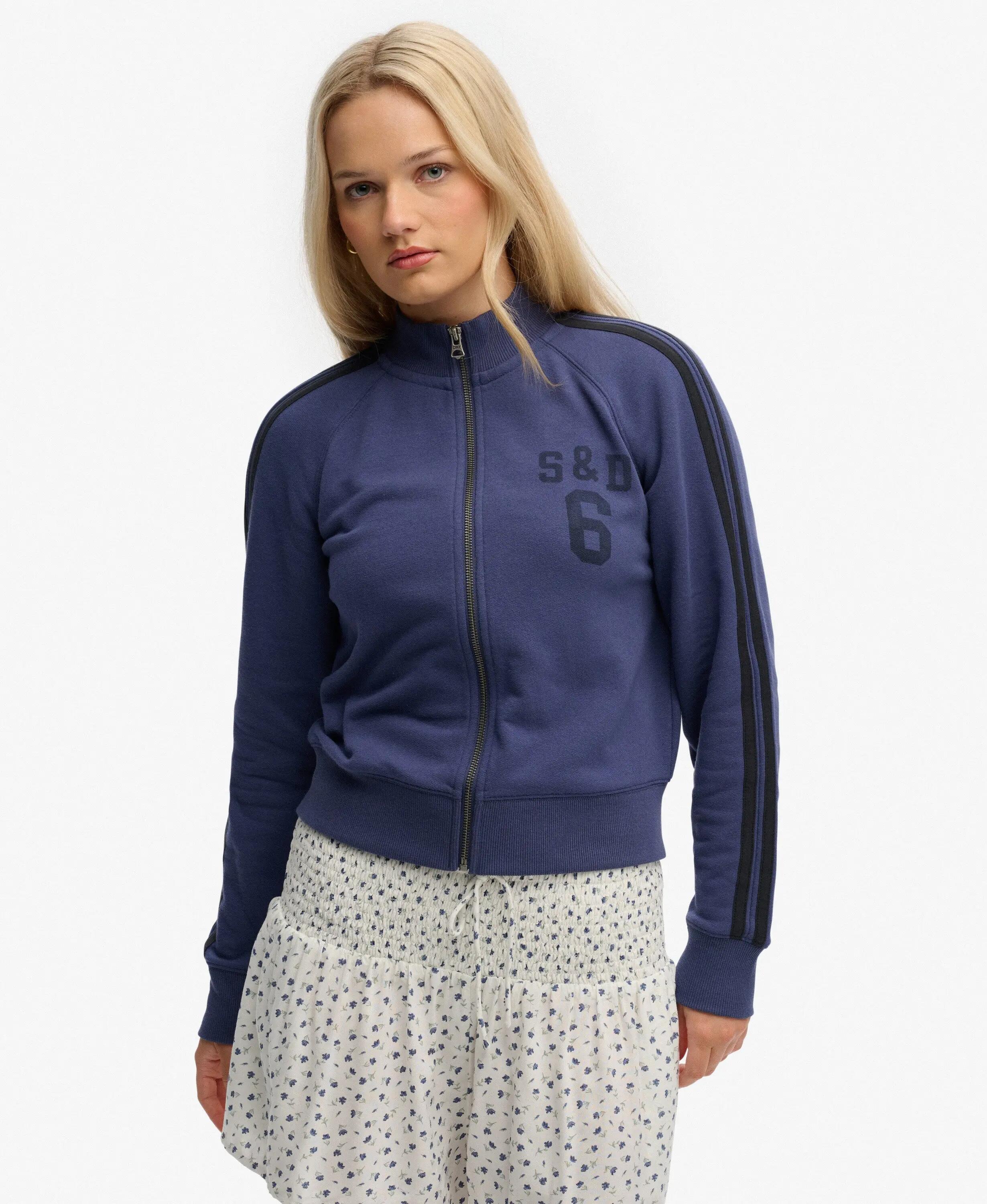 superdry Casaco desportivo com fecho Athletic Essentials — corte relaxed 2/7
