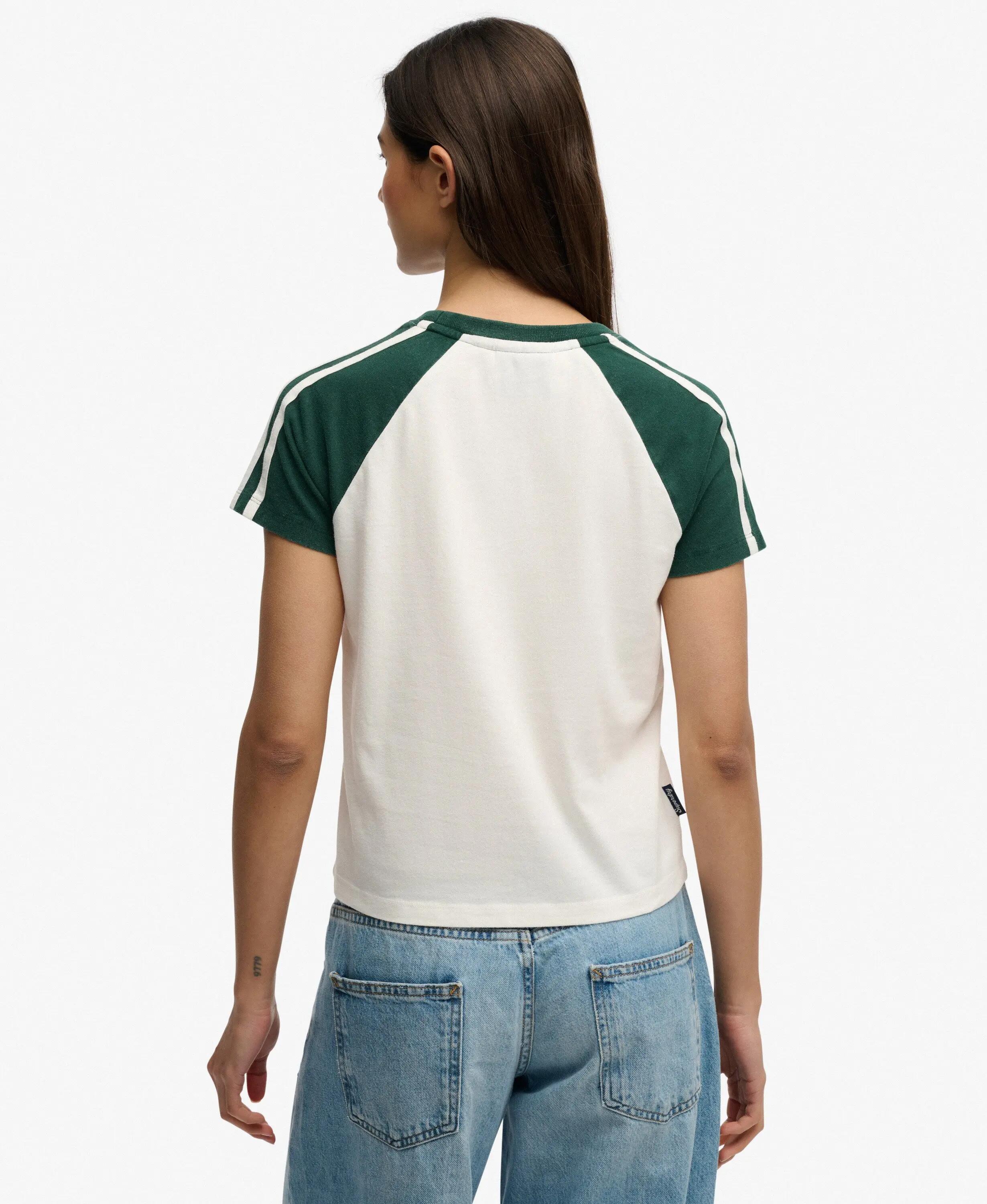 superdry T-shirt Essential Logo Retro slim en coton bio 5/5