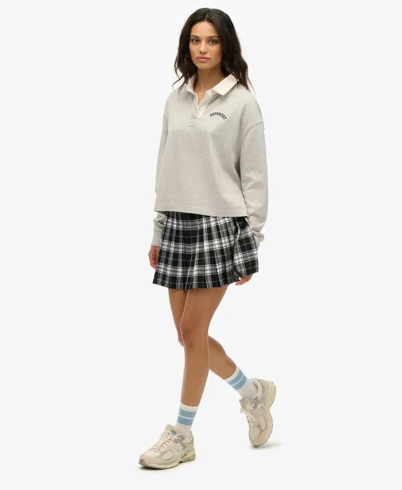 superdry Geruite Plissé Minirok 5/7
