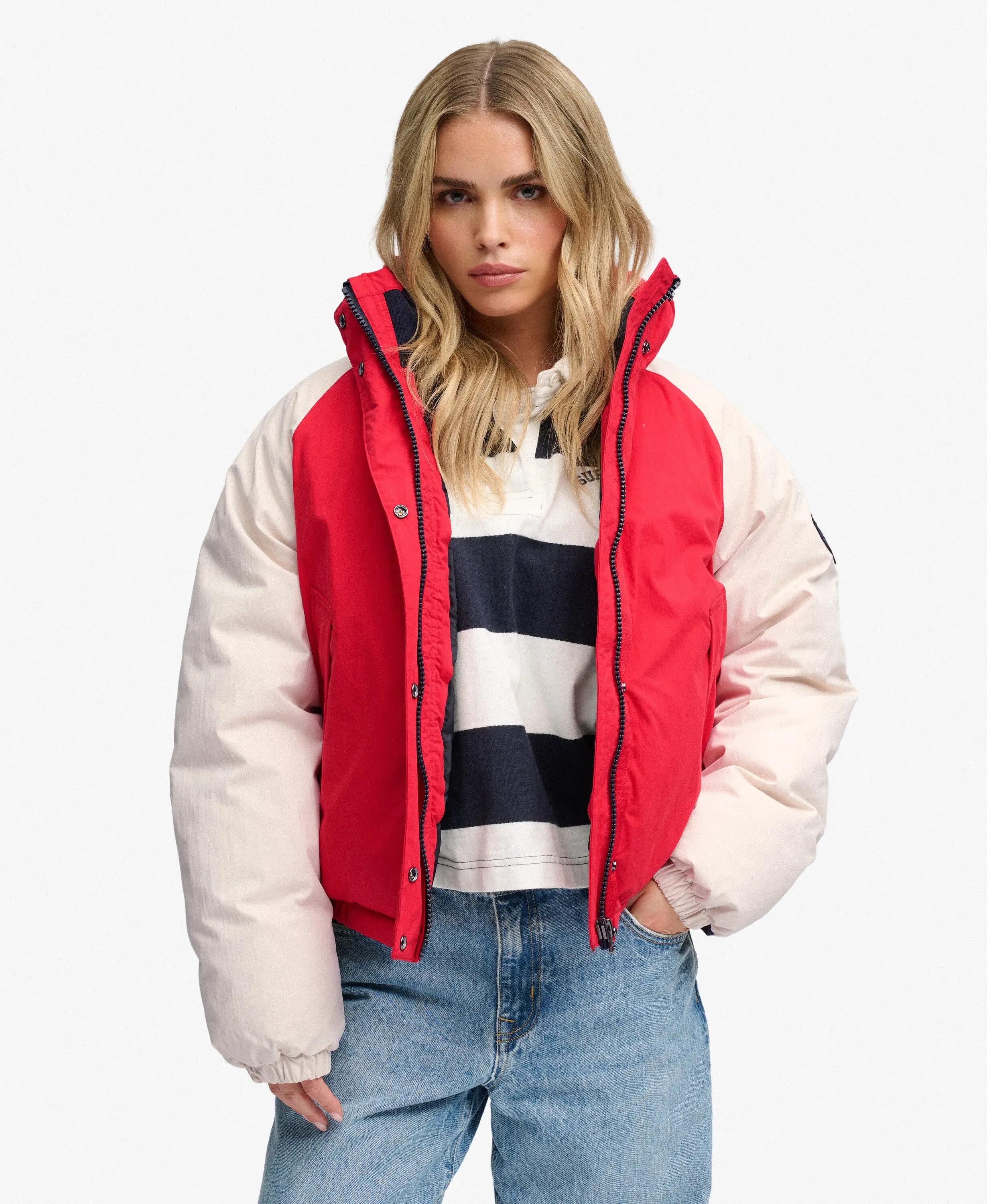 superdry Cotton Padded Shell Jas — relaxed fit 2/7
