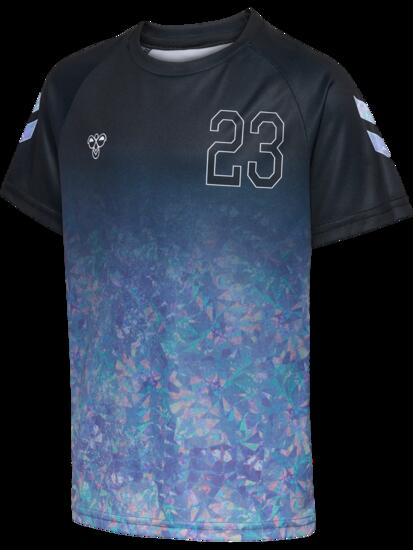 hummel T-shirt hmlSHIMMER manches courtes avec imprimé scintillant