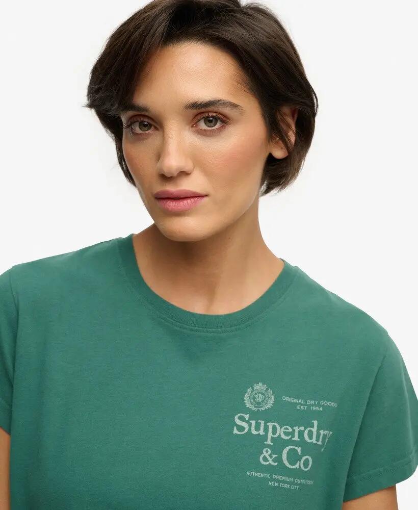 superdry T-shirt Luxe Casual Relaxed en coton biologique - coupe décontractée – 4/6