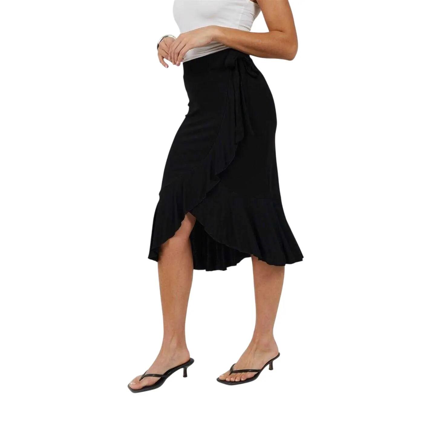 Jupe Milongue Femme (Noir) 2/5