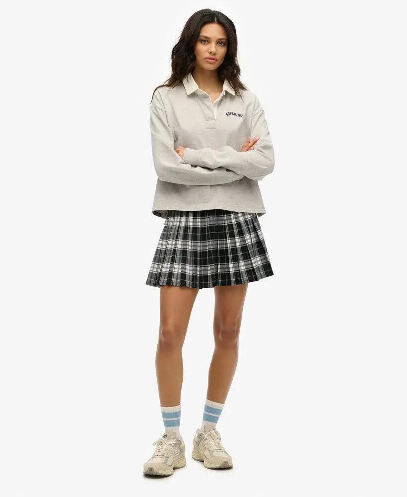 superdry Geruite Plissé Minirok 2/7
