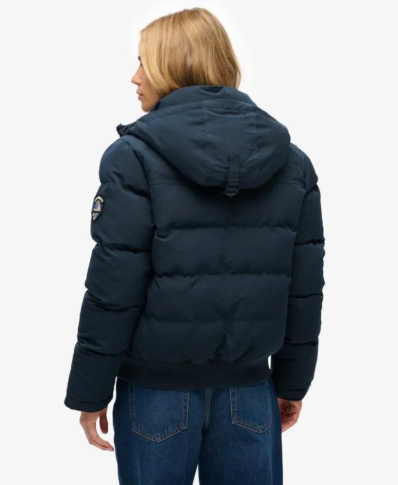 superdry Veste Bomber Everest – Slim, rembourrage recyclé – Blueberry Navy 7/7