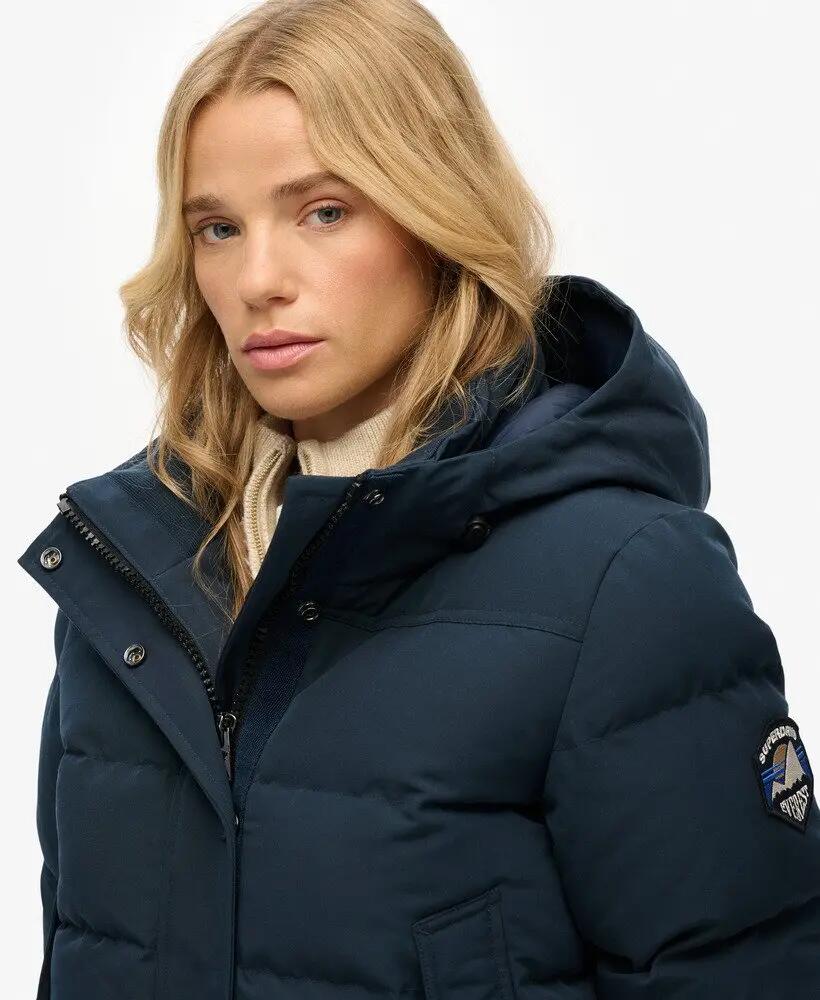superdry Veste Bomber Everest – Slim, rembourrage recyclé – Blueberry Navy 5/7