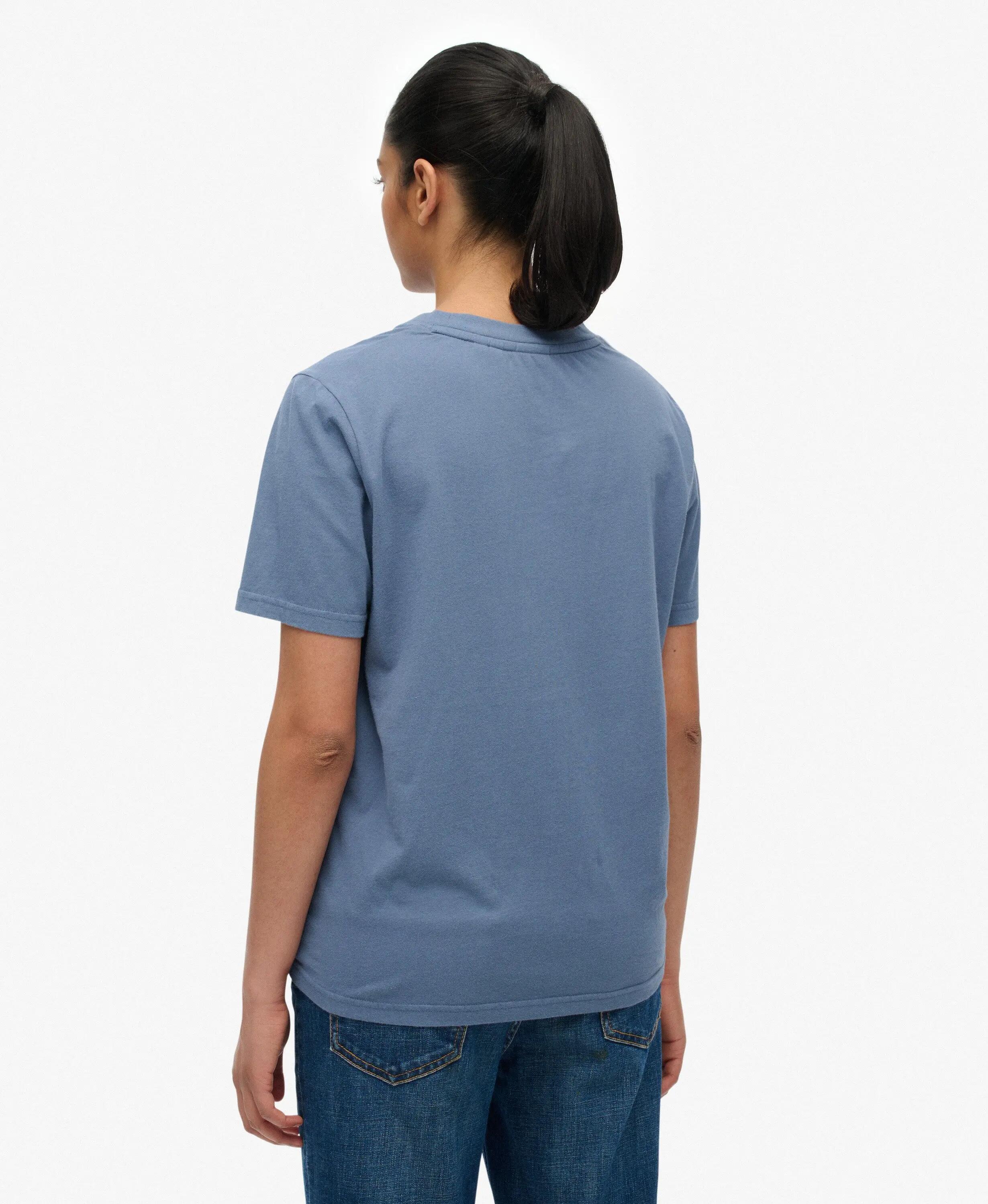 superdry Luxe Casual Relaxed T-Shirt in cotone – vestibilità relaxed – Vintage 5/7