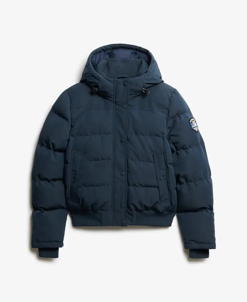 superdry Veste Bomber Everest – Slim, rembourrage recyclé – Blueberry Navy 2/7