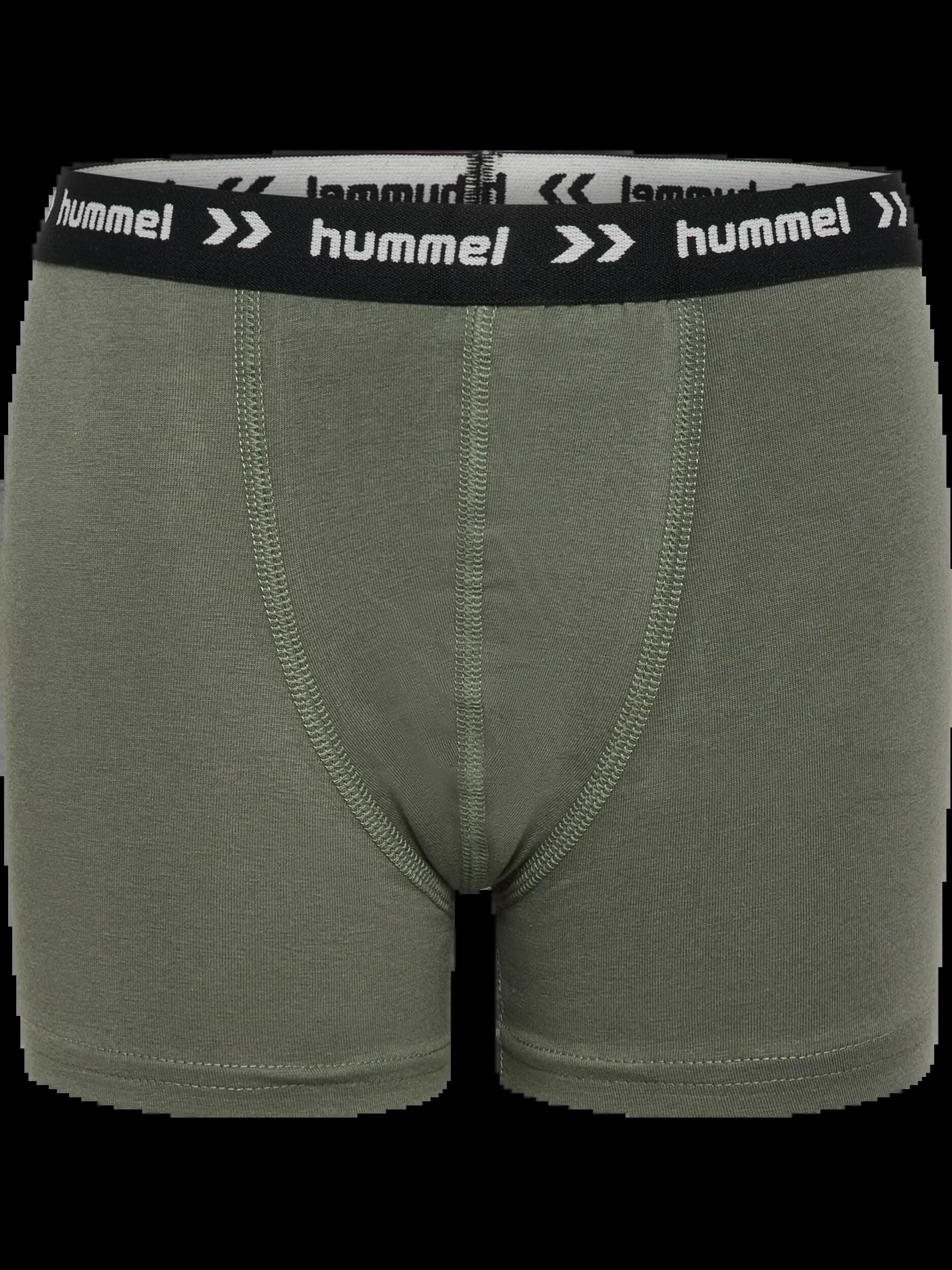 hummel hmlJR NALLE Boxers 3 pack in cotone biologico — vestibilità aderente 3/7