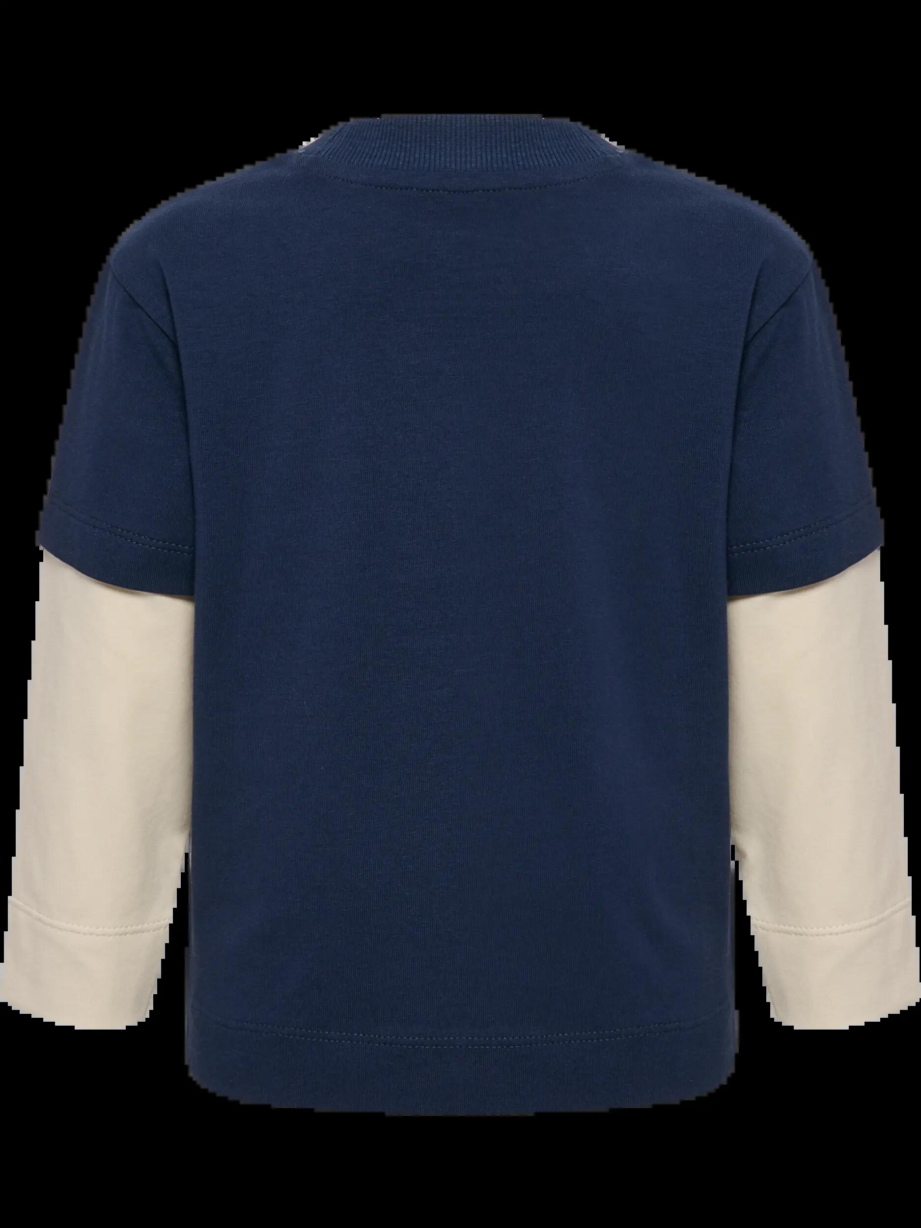 hummel T-shirt manica lunga hmlMINI LOOSE LAYER – vestibilità ampia, maniche a 2/4