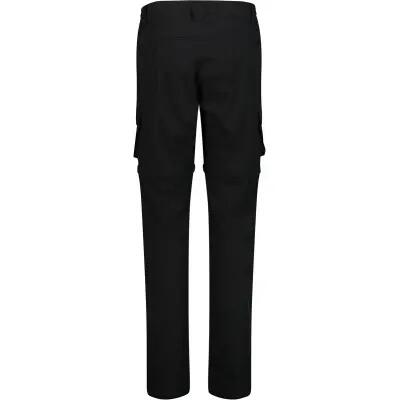 cmp Woman Zip Off Pant - zip staccabile, Nero U901 3/7