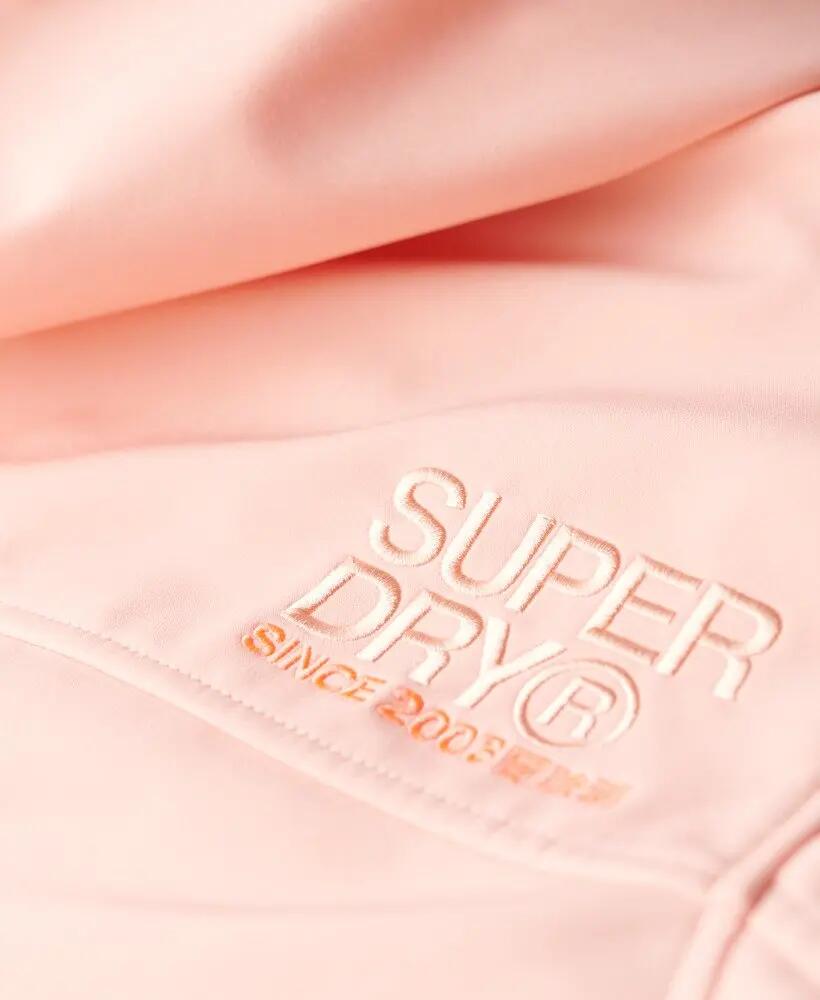 superdry Veste à capuche Soft Shell Trekker pour femme – Peach Pearl Pink 5/6