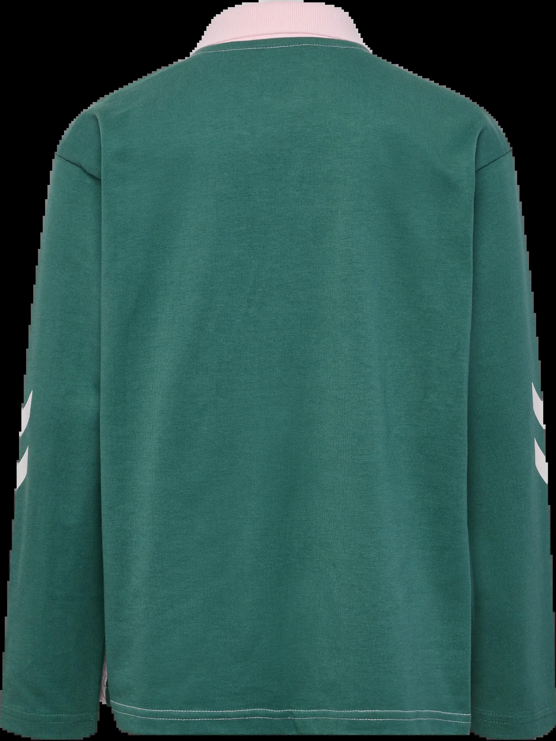hummel Polo hmlROBIN JERSEY POLO L/S en coton bio BALLERINA 2/7