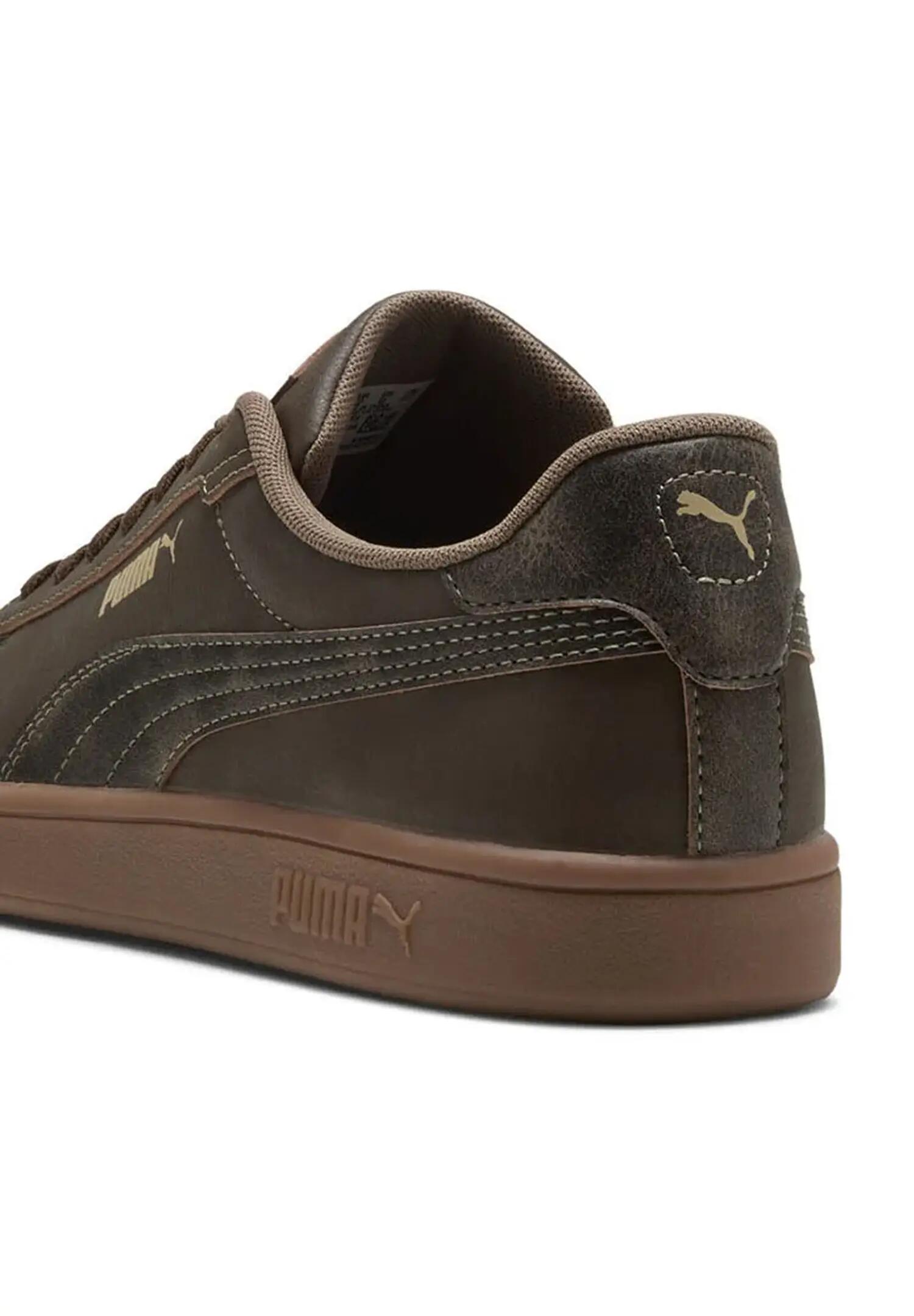 Zapatillas Deportivas Hombre Puma PUMA SMASH LT CRAFTED LEATHER Marró 5/5