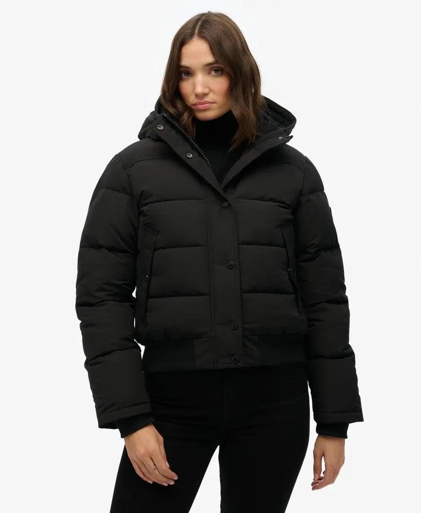 superdry Everest Bomber Jacket – Bomber slim acolchoado resistente à água 6/7