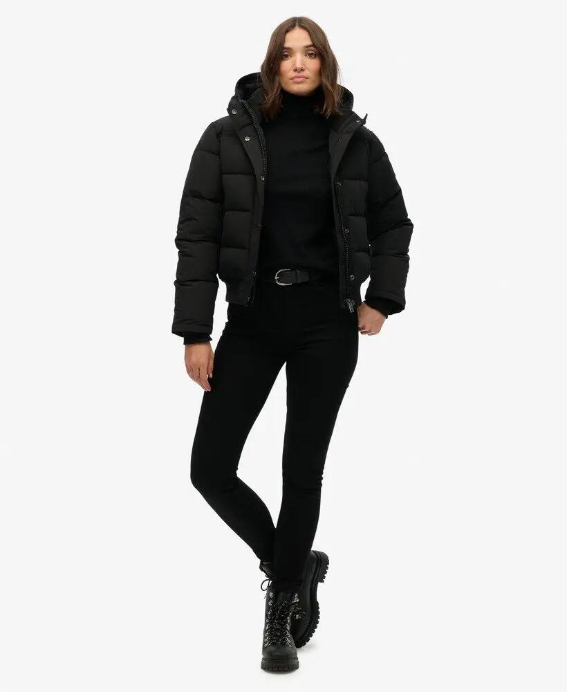 superdry Everest Bomber Jacket – Bomber slim acolchoado resistente à água 4/7