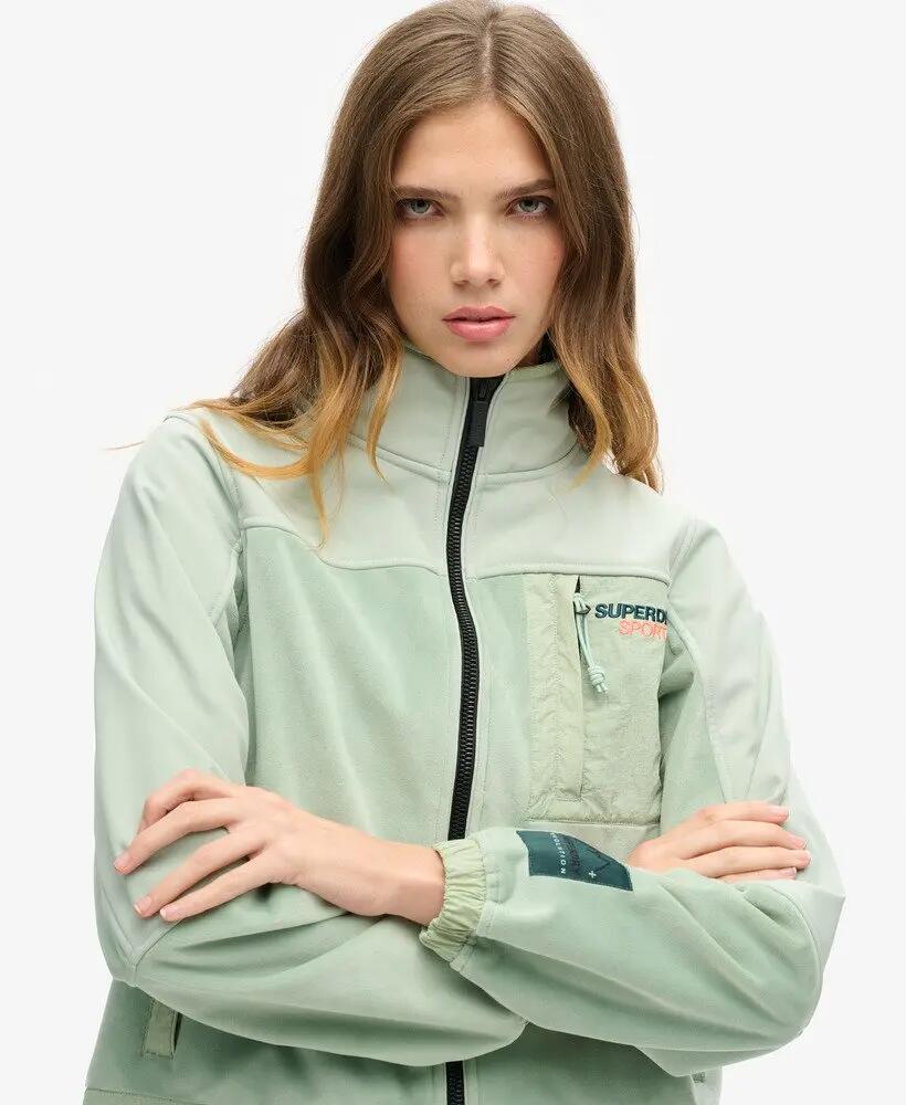 superdry Hybrid Trekker Jkt damska w kolorze SEA GREEN 3/7