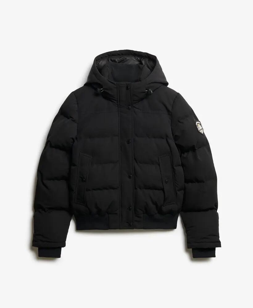superdry Everest Bomber Jacket – Bomber slim acolchoado resistente à água 2/7