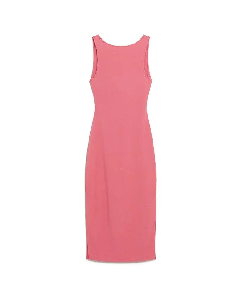 superdry Vestido midi em jersey com costas twist – corte slim 7/7