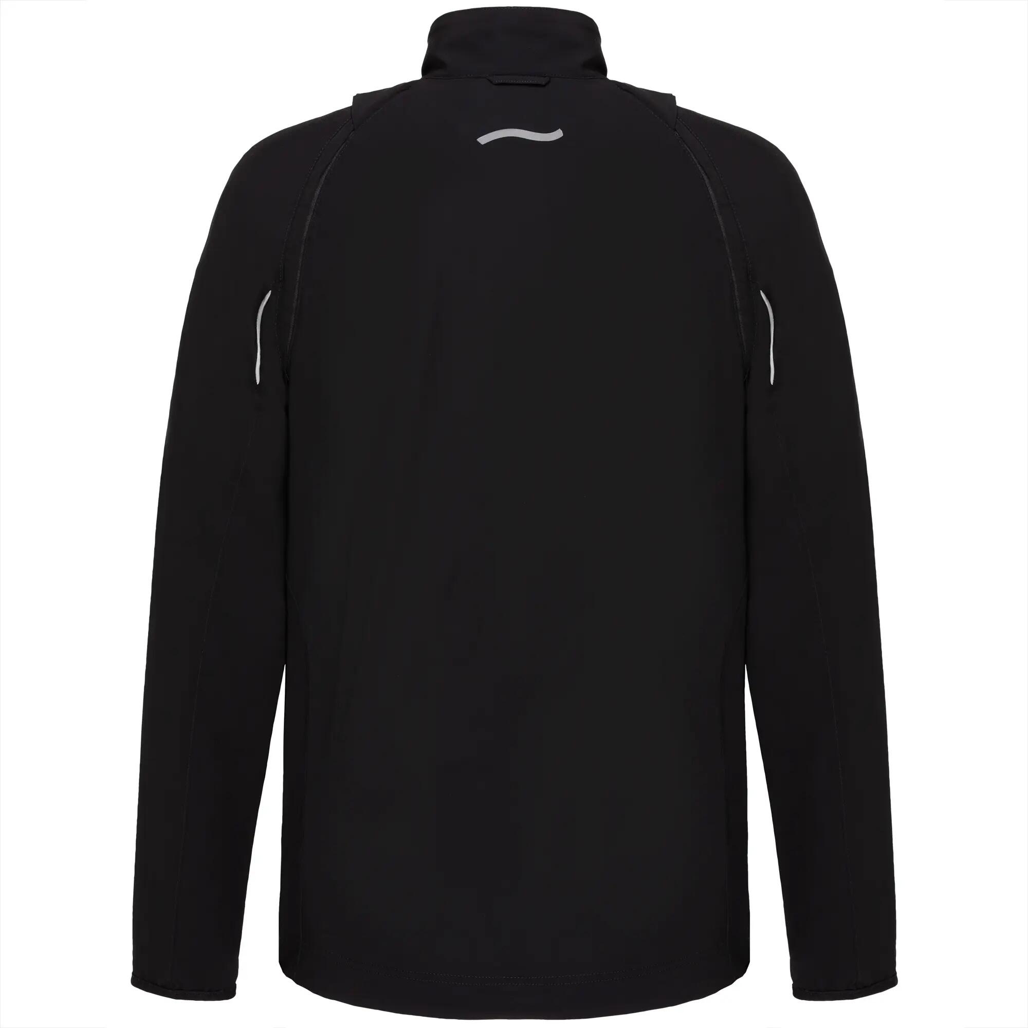Herren NILO Ganzjahres Laufjacke mit abnehmbaren Ärmeln 3/7