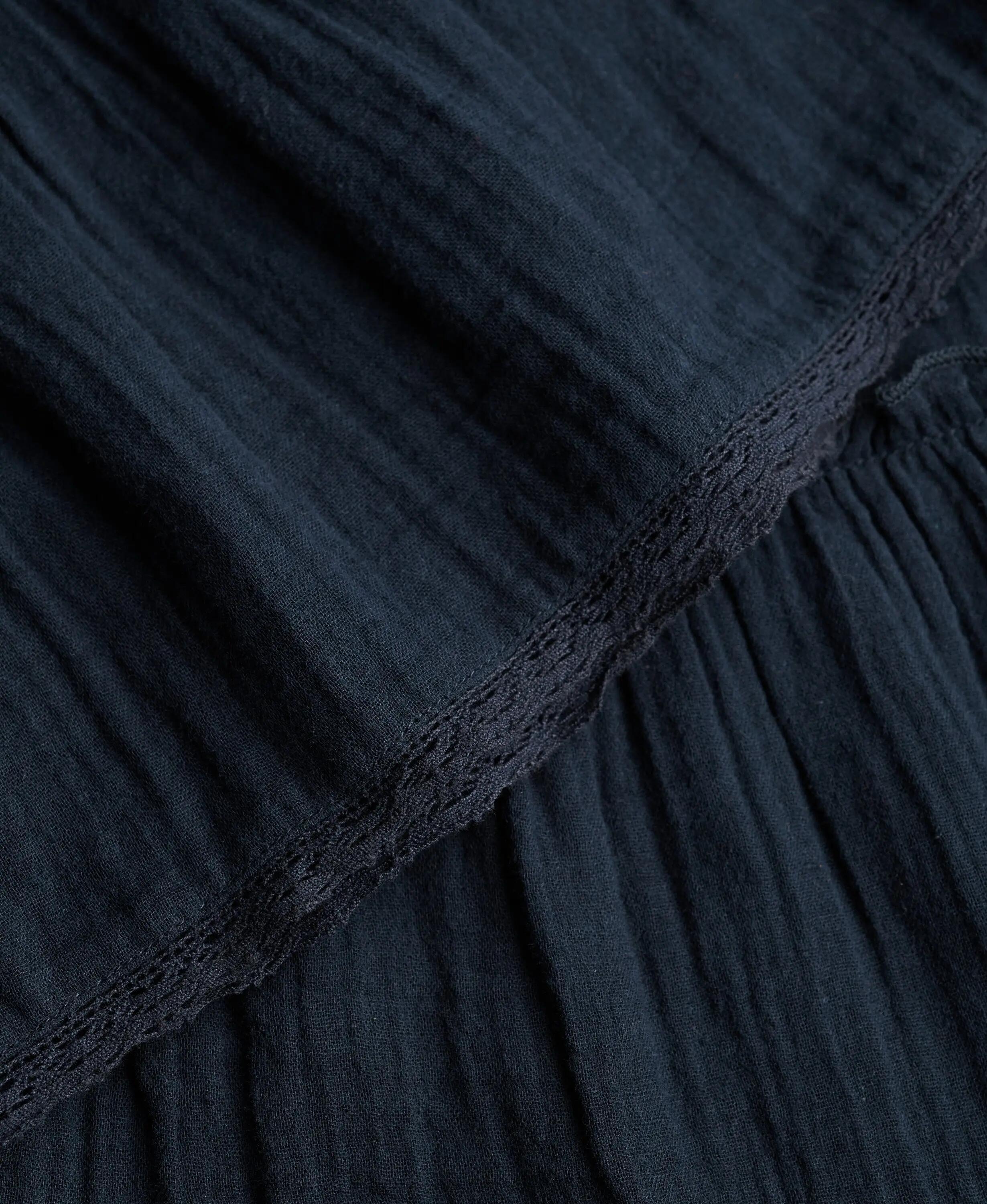 superdry Vestido mini em algodão biológico com camadas – Cheesecloth 7/7