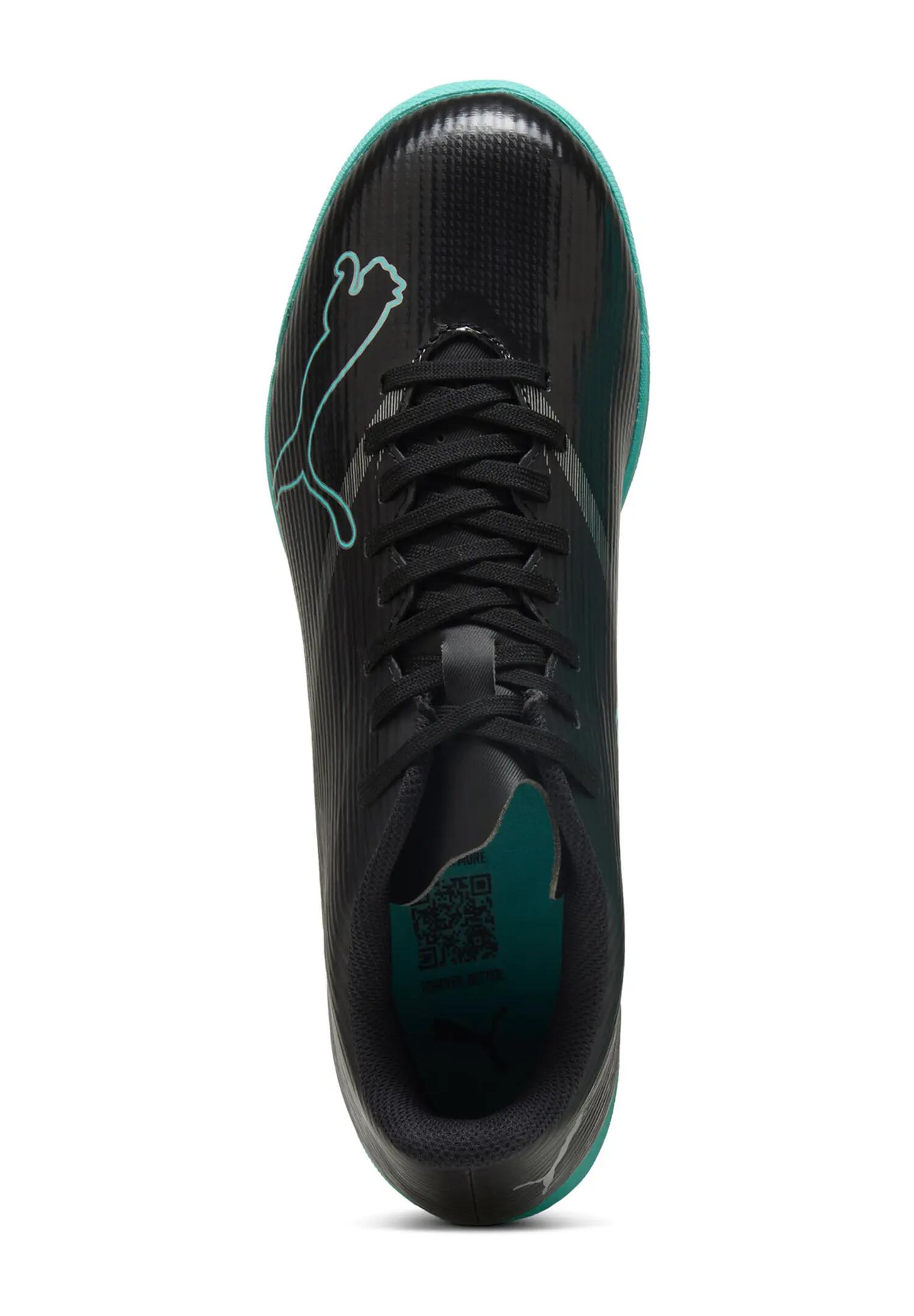 Puma Herren ULTRA 7 PLAY IT Hallenfußballschuhe Puma Black Intense Mint 2/6