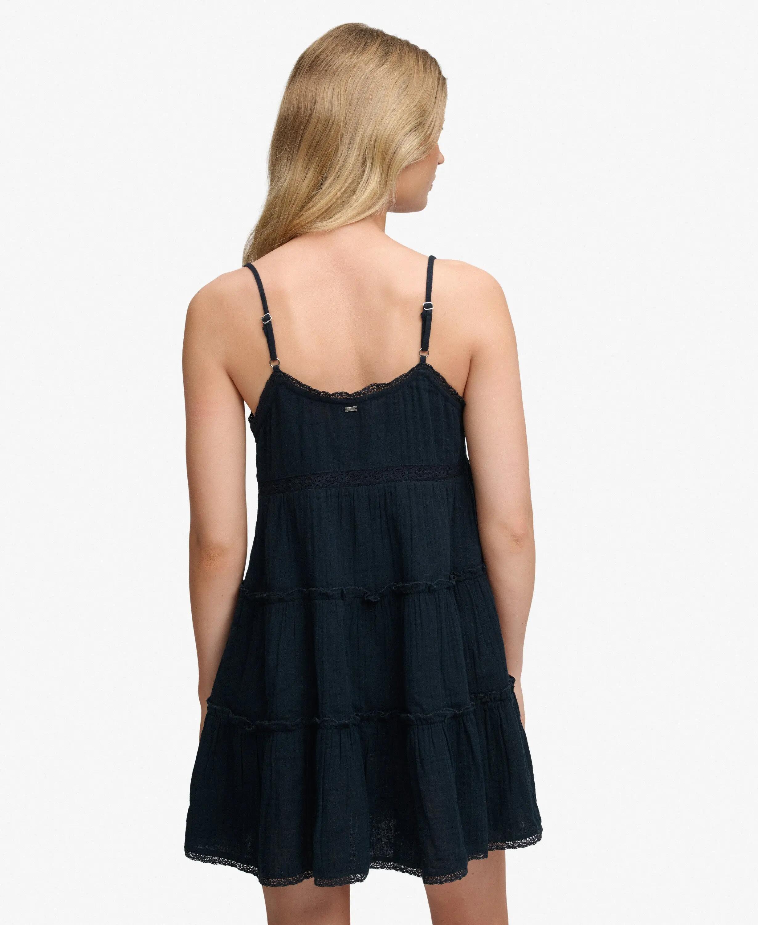superdry Vestido mini em algodão biológico com camadas – Cheesecloth 6/7