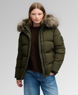 Superdry everest classic puffer jas – relaxed fit