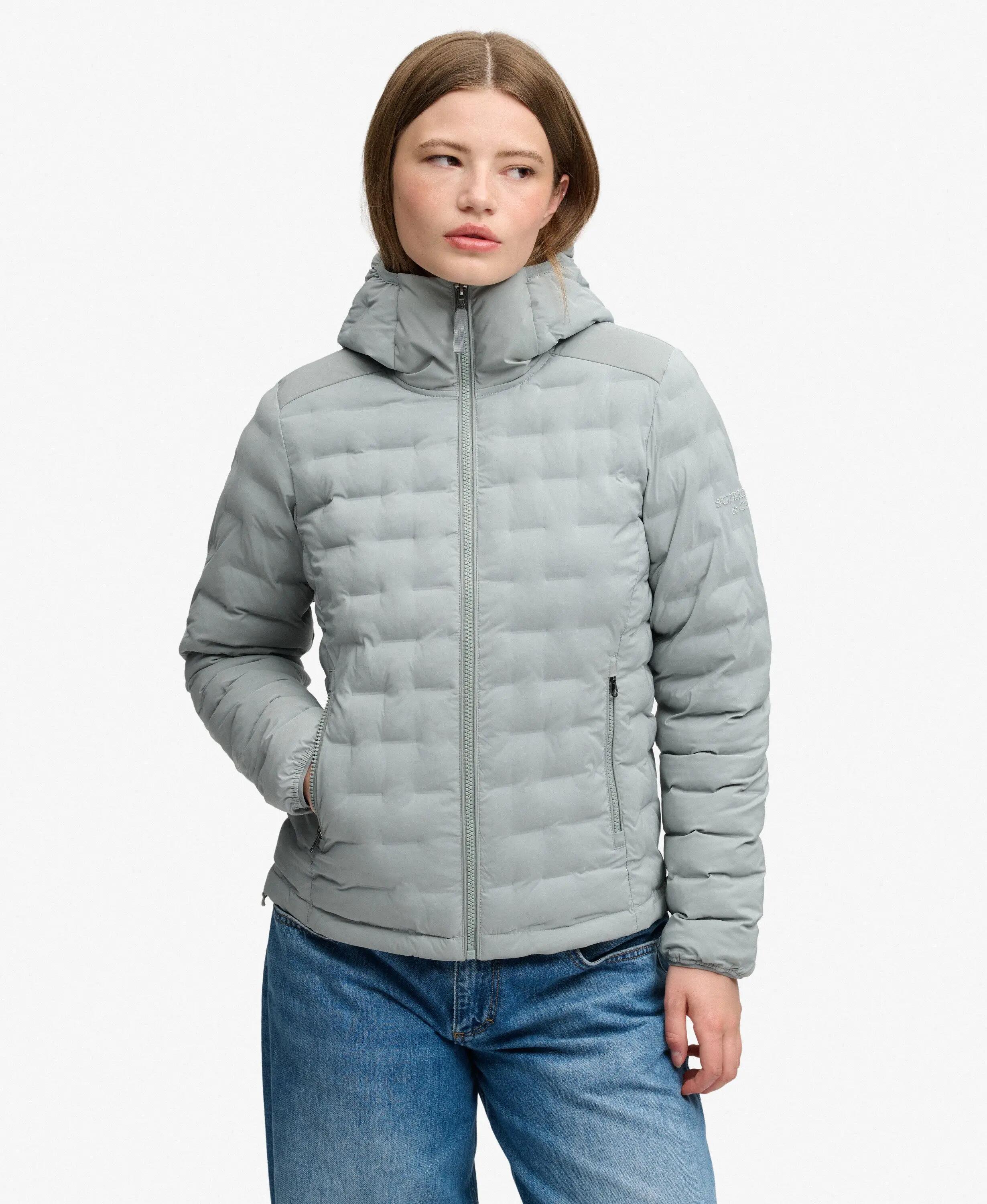 superdry Casaco acolchoado Hooded Heat Weld em poliéster reciclado - Slim fit 2/6