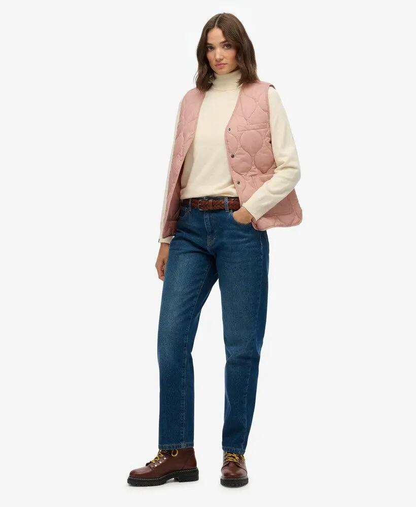 superdry Quilted Lite Liner Gilet – Colete acolchoado leve 3/7