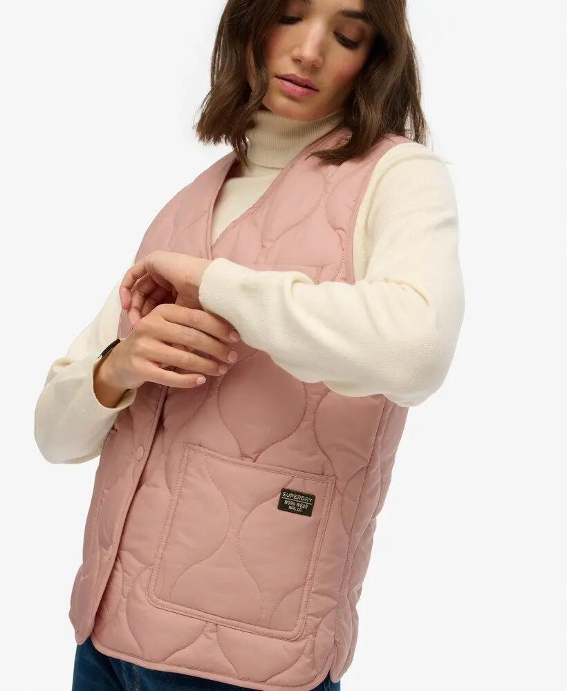 superdry Quilted Lite Liner Gilet – Colete acolchoado leve 2/7