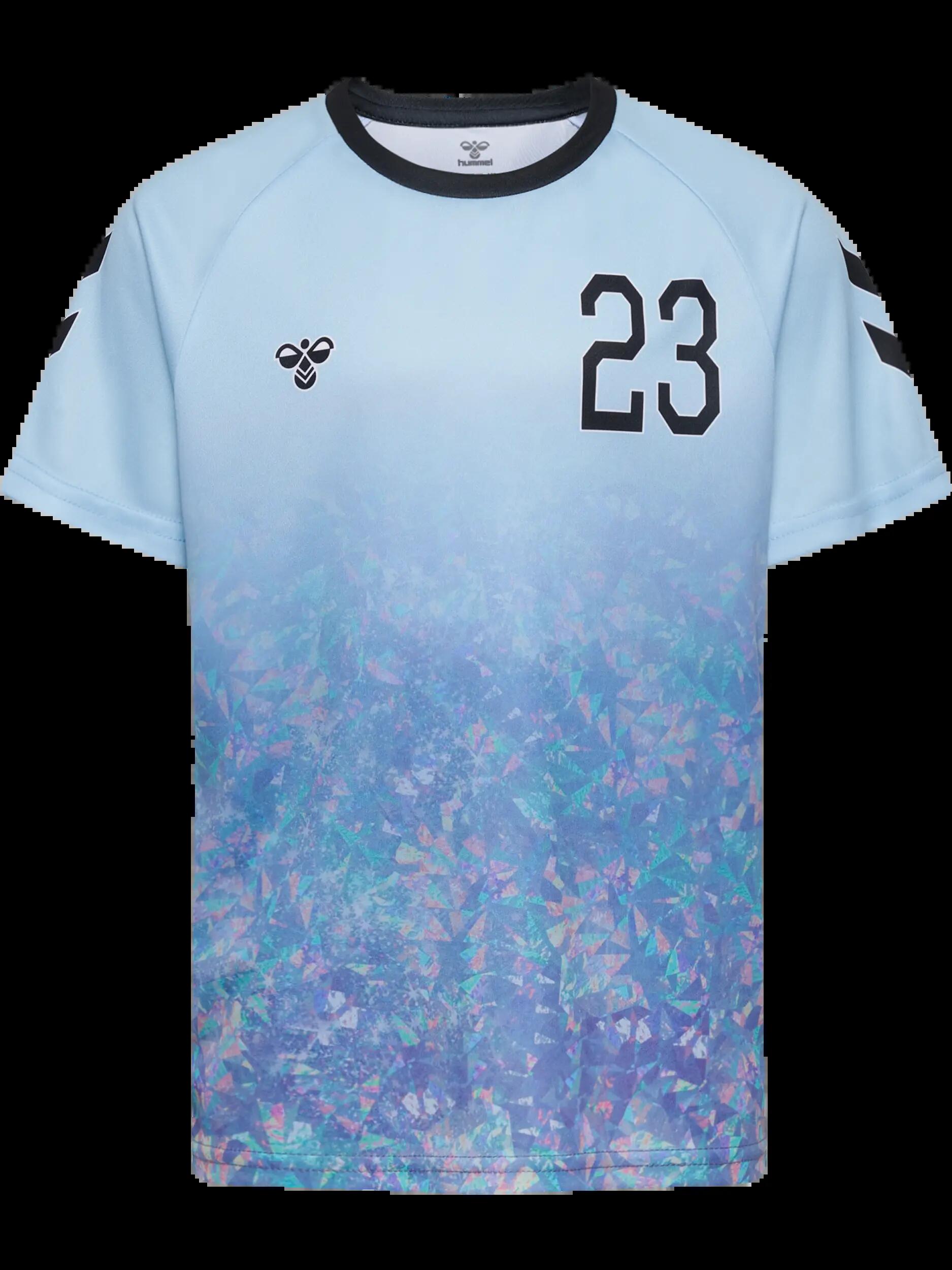 hummel hmlSHIMMER SET — sportowy komplet dziecięcy z połyskiem 3/4