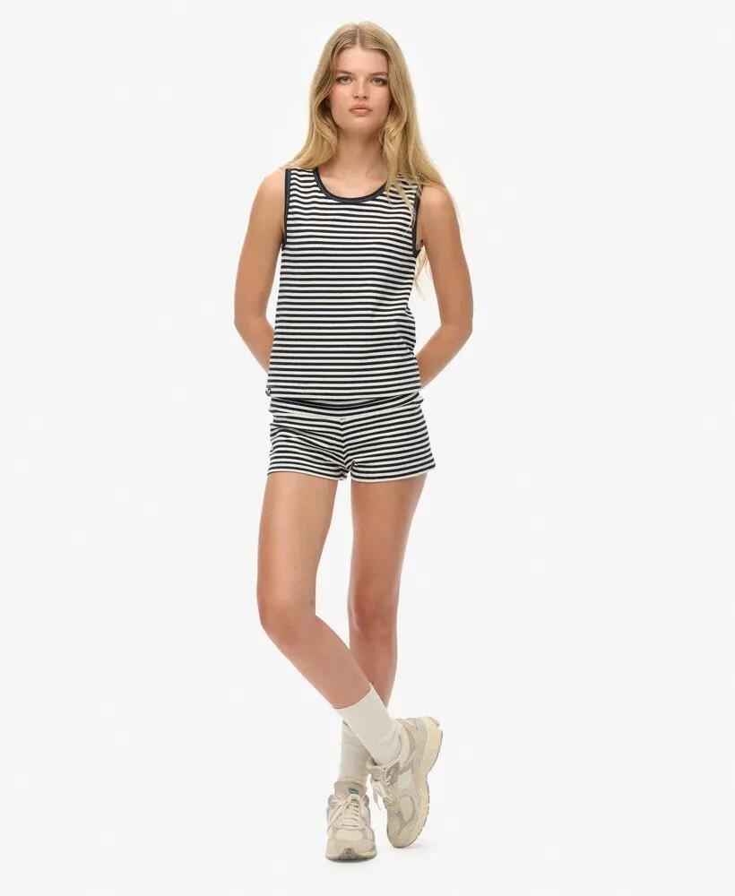 superdry Débardeur Athletic Essentials Jersey Rayé – coupe slim 3/5