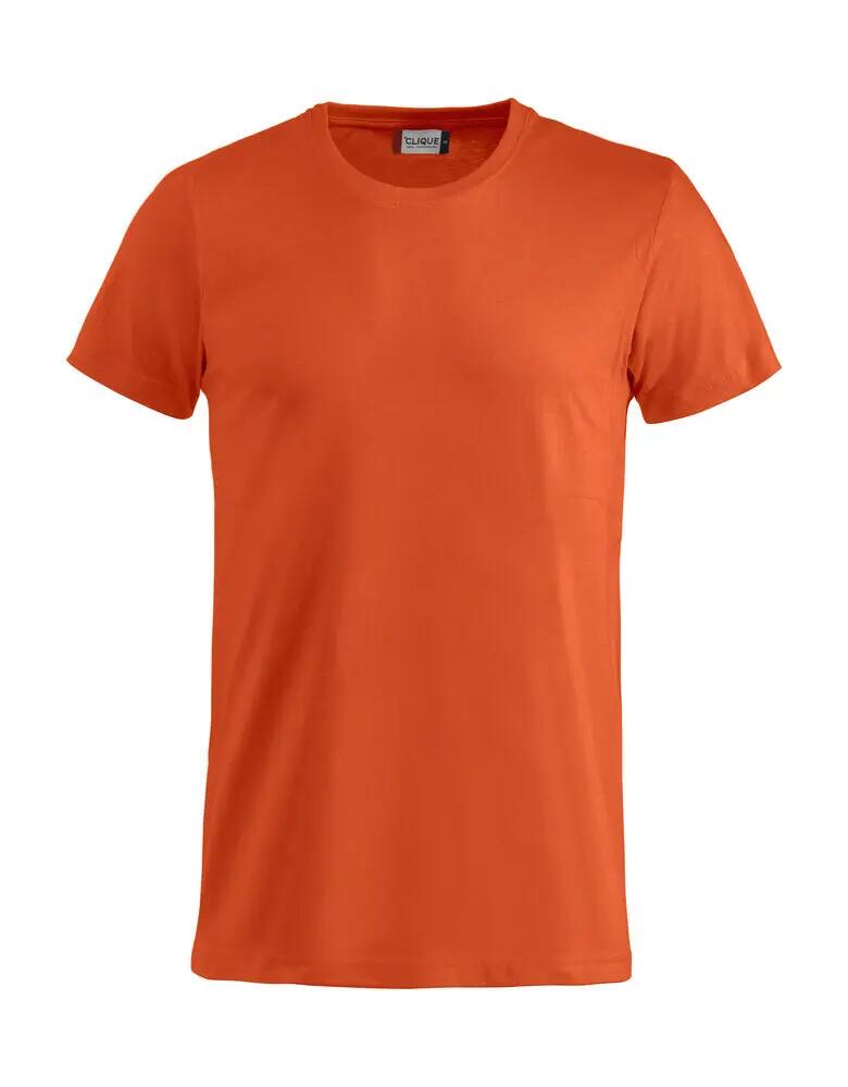 clique Basic-T Junior t-shirt em algodão — gola 1x1, etiqueta removível 4/4